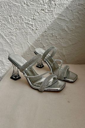 کفش مجلسی طوسی زنانه چرم لاکی Elvessa - کد 923957221