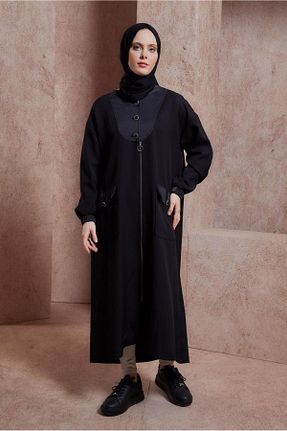 ترنچکت مشکی زنانه مخلوط پلی استر Alvina - کد 822671669