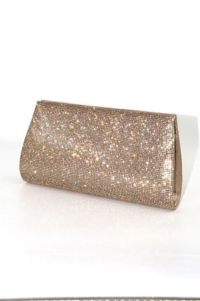 کیف مجلسی زرد زنانه پارچه ای KEEBA - کد 923988722