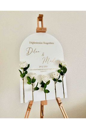 عقد و عروسی و حنابندان سفید Yalova Design - کد 924543221