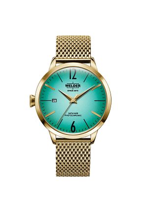 ساعت مچی طلائی زنانه 36-40 میلی متر Welder Moody - کد 924032850