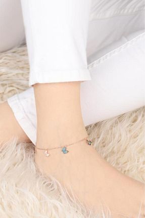 خلخال نقره صورتی زنانه Mistik Silver - کد 96992573