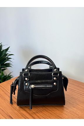 کیف دوشی مشکی زنانه چرم مصنوعی DENNYS - کد 924043257