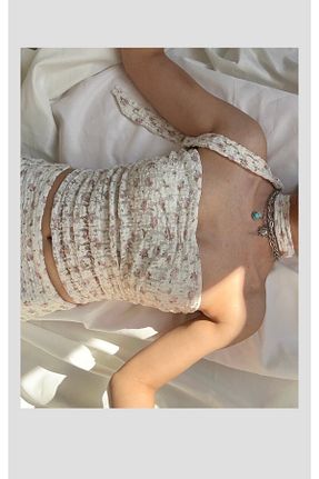 بلوز طوسی زنانه Mix Butik - کد 865389461