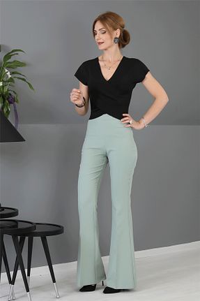 شلوار سبز زنانه بافتنی ÖNDER ÖZSOY - کد 759575363