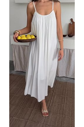 لباس سفید زنانه بافتنی AÈC PRIVÈ - کد 922800979