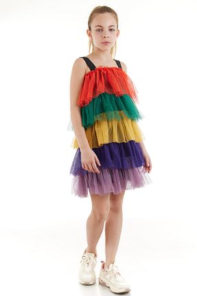 لباس صورتی بچه گانه بافت Colorinas - کد 828600640