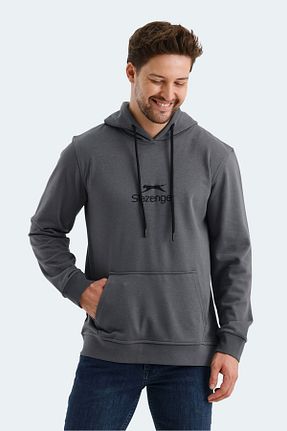 سوئیشرت طوسی مردانه رگولار Slazenger - کد 924076315