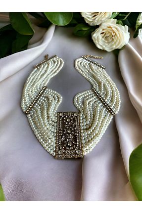 گردنبند مروارید سفید FAYRA ACCESSORIES - کد 839544019