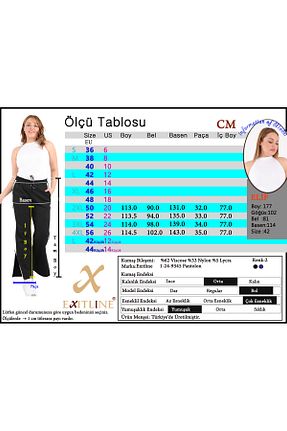 شلوار مشکی زنانه مخلوط ویسکون EXİTLİNE - کد 891763592