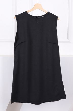 تونیک حجاب مشکی زنانه مخلوط پلی استر İmajButik - کد 924135960