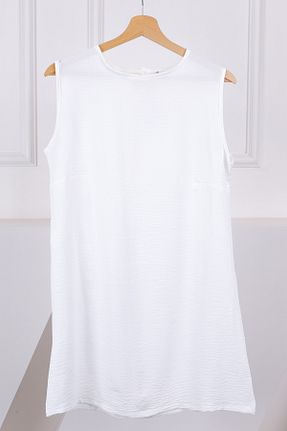 تونیک حجاب نباتی زنانه مخلوط پلی استر İmajButik - کد 924135992