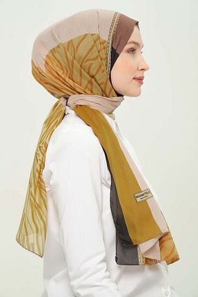 شال رنگی زنانه Kesik Elyaf Madame Polo - کد 924242962