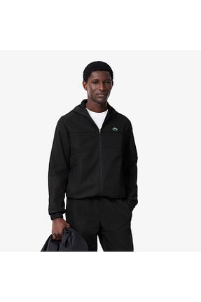 ست گرمکن مشکی مردانه پلی استر Lacoste - کد 661415220
