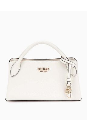 کیف دستی سفید زنانه سایز متوسط Guess - کد 924159398
