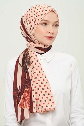 شال رنگی زنانه پلی استر Madame Polo - کد 924159094