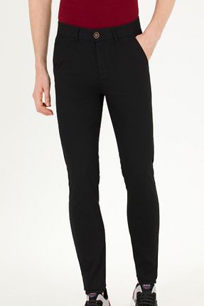 شلوار مشکی مردانه کتان U.S. Polo Assn. - کد 742907425