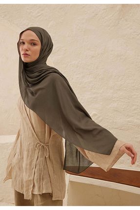 شال قهوه ای زنانه ویسکون Fresh - کد 833119335