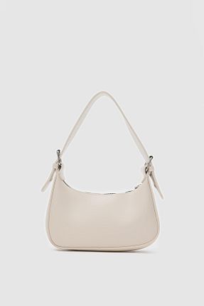 کیف دوشی بژ زنانه چرم مصنوعی Shule Bags - کد 924166862