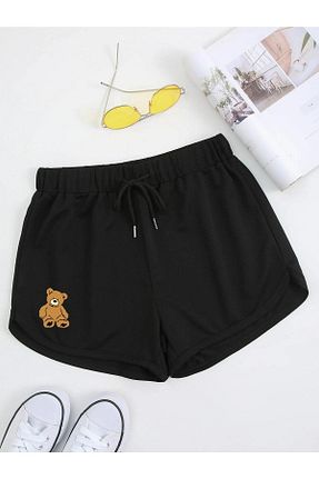 شلوارک و برمودا مشکی زنانه Relaxed CLAYES - کد 673753682