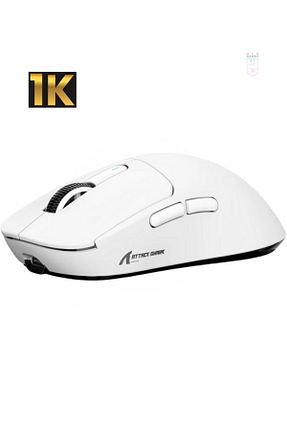 ماوس گیمر سفید 15000 Dpi ve üstü Attack Shark - کد 815416233