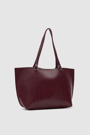 کیف دوشی زرشکی زنانه Shule Bags - کد 924169480