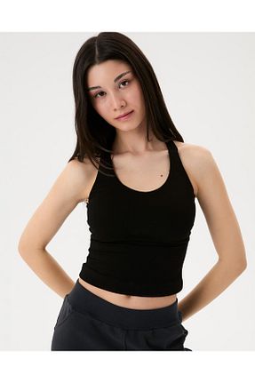 بلوز مشکی زنانه ساده Ayma Active - کد 924183192