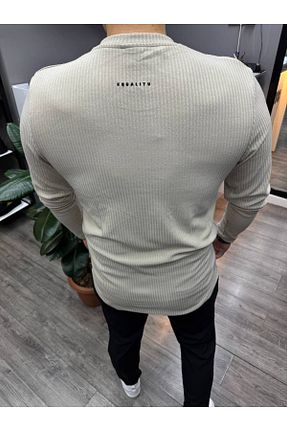 پلیور طوسی مردانه ساده BYATA MENS STYLE - کد 924183296