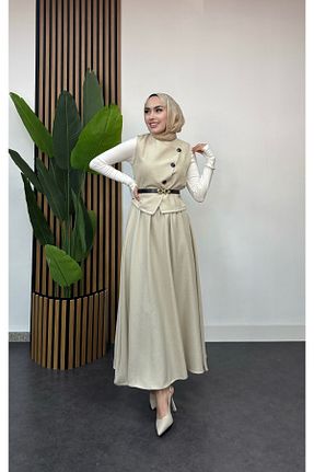 ست بالاتنه و پائین تنه حجاب زنانه رگولار FREEMİH TEKSTİL - کد 905500214