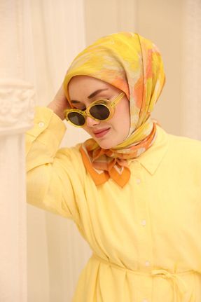 روسری رنگی پنبه ای Silk Home - کد 924641158