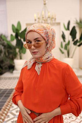 روسری رنگی پنبه ای Silk Home - کد 924642419