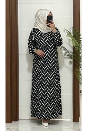 لباس حجاب مشکی زنانه رگولار modasura - کد 924639111