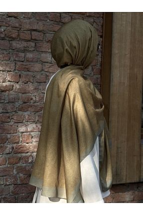 شال سبز زنانه Qalortex Scarf - کد 924208807