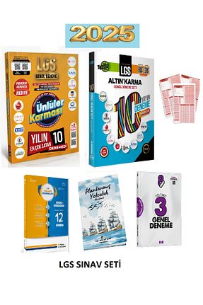 آمادگی آزمون Ünlüler Karması - کد 924215509