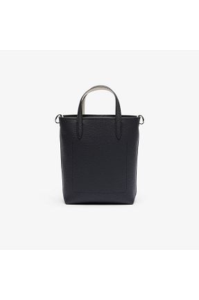 کیف دوشی مشکی زنانه چرم مصنوعی Lacoste - کد 924208843
