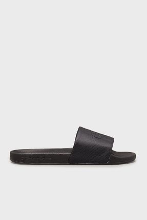 دمپائی مشکی مردانه پارچه ای Calvin Klein - کد 901861056