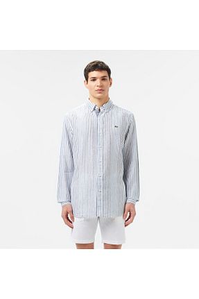پیراهن آبی مردانه رگولار Lacoste - کد 924211385