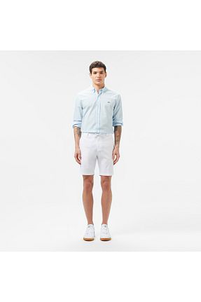 شلوارک و برمودا سفید مردانه رگولار Lacoste - کد 924197250