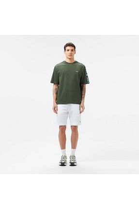 شلوارک و برمودا سفید مردانه رگولار Lacoste - کد 924192987