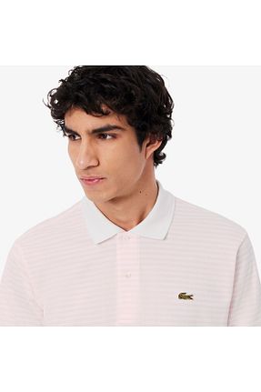 پولوشرت صورتی مردانه %100 پنبه Lacoste - کد 924199011