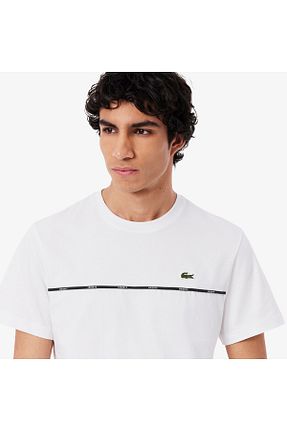 تیشرت سفید مردانه رگولار Lacoste - کد 924200610