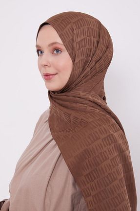 شال قهوه ای زنانه Levidor - کد 924220497