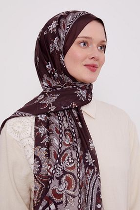 شال قهوه ای زنانه Levidor - کد 924222228