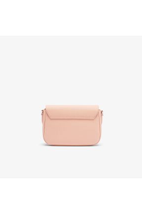 کیف دوشی صورتی زنانه چرم مصنوعی Lacoste - کد 924200764