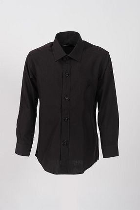 پیراهن مشکی بچه گانه اسلیم فیت meneviş - کد 822754444