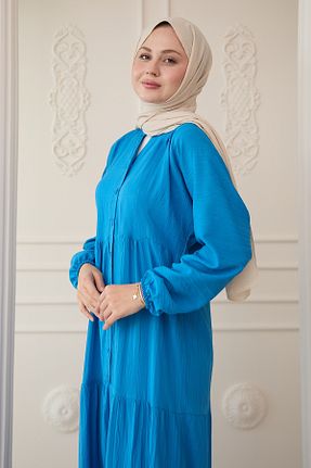 لباس حجاب سرمه ای زنانه رگولار InStyle - کد 924224668