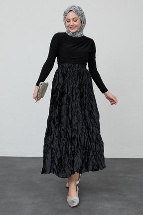 دامن حجاب مشکی InStyle - کد 924223836