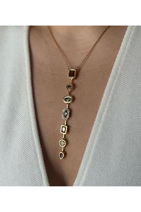 گردنبند استیل ( فولاد ) طلائی استیل ضد زنگ ilvesa shop - کد 924224897
