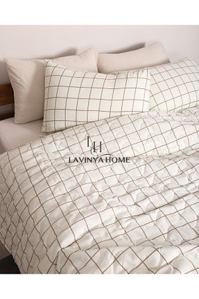 ست پیکه سایز بزرگ بژ 220 x 230 Lavinya Home Denizli - کد 924232958