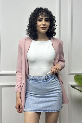 دامن سفید زنانه پنبه ای CurcunaShop - کد 924227824